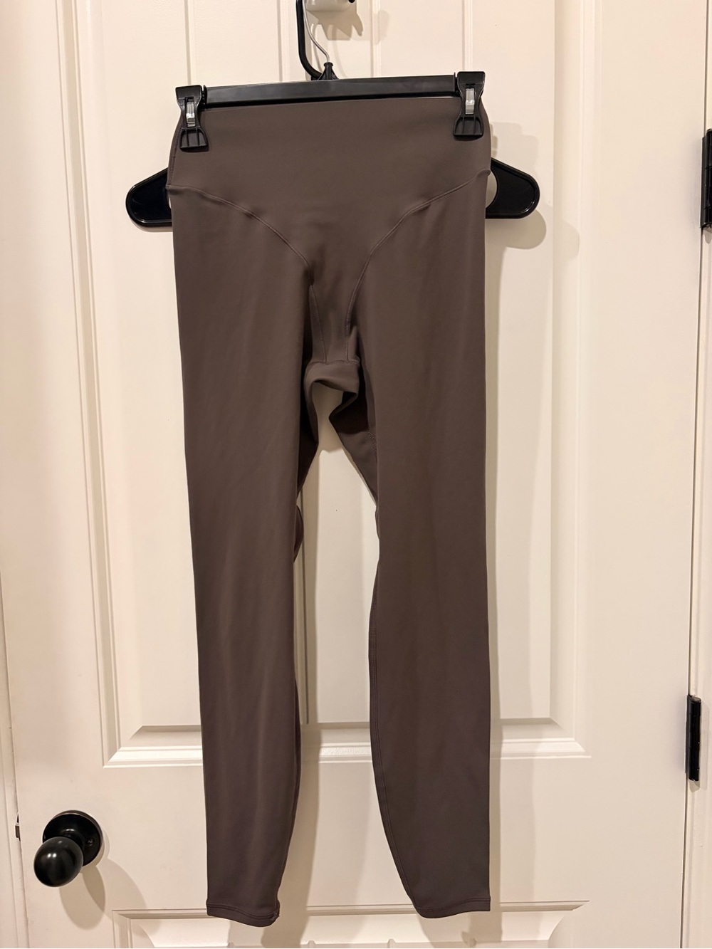 Fabletics Kids Chocolate Brown High-Waist Leggings